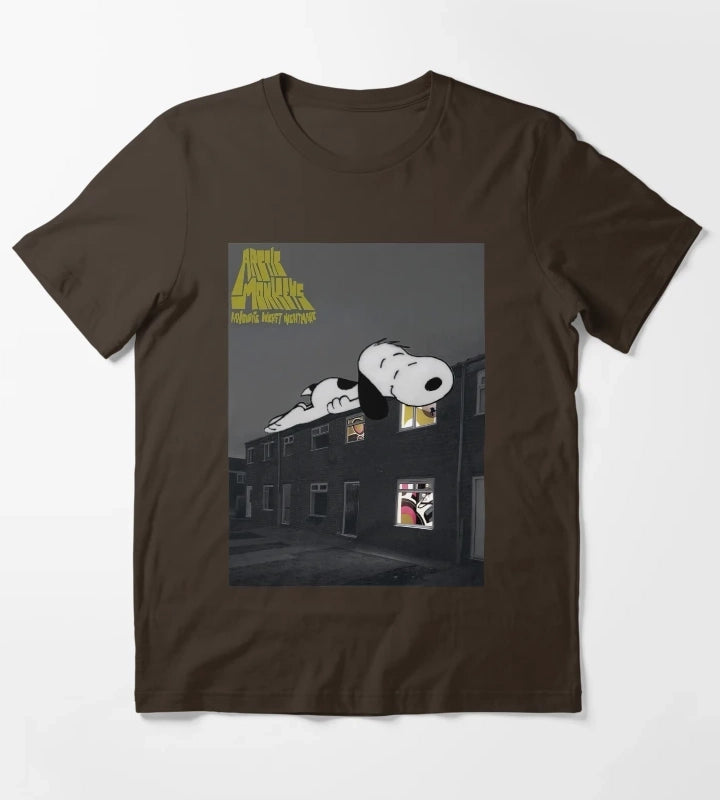Cutest Crossover T-Shirt Brown