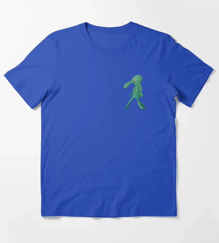 Cutout Bold n Brash Spongebob Squarepants T-Shirt Blue