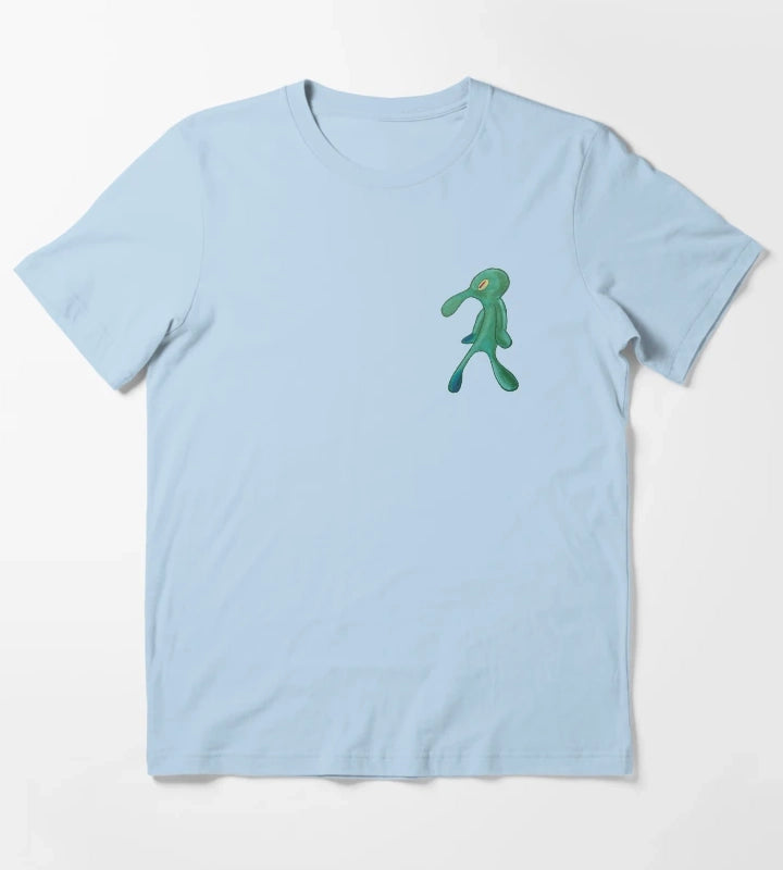Cutout Bold n Brash Spongebob Squarepants T-Shirt Sky Blue