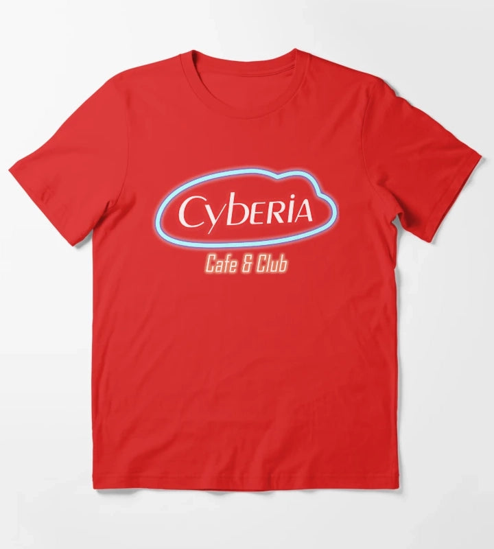 Cyberia Serial Experiments Lain T-Shirt Red