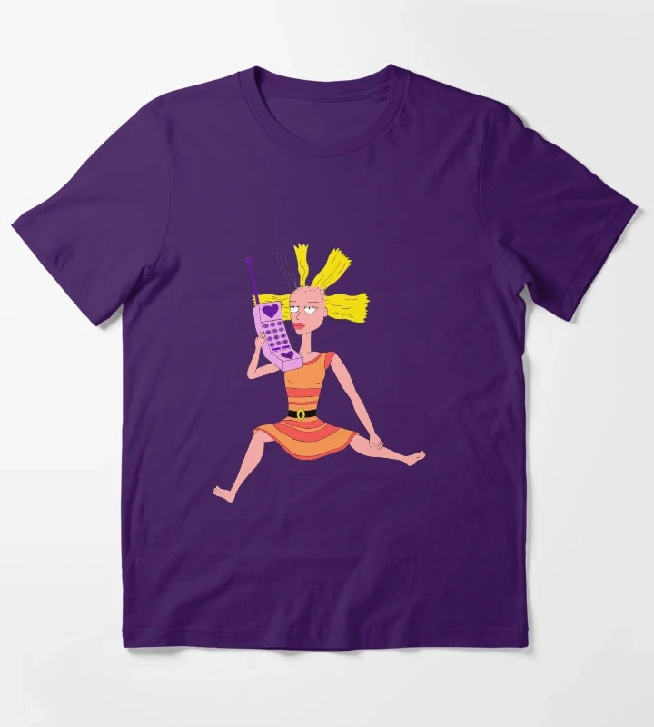 Cynthia Doll Rugrats T-Shirt Purple