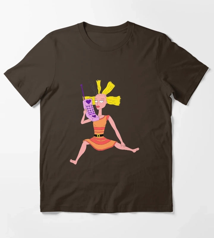 Cynthia Doll Rugrats T-Shirt Brown