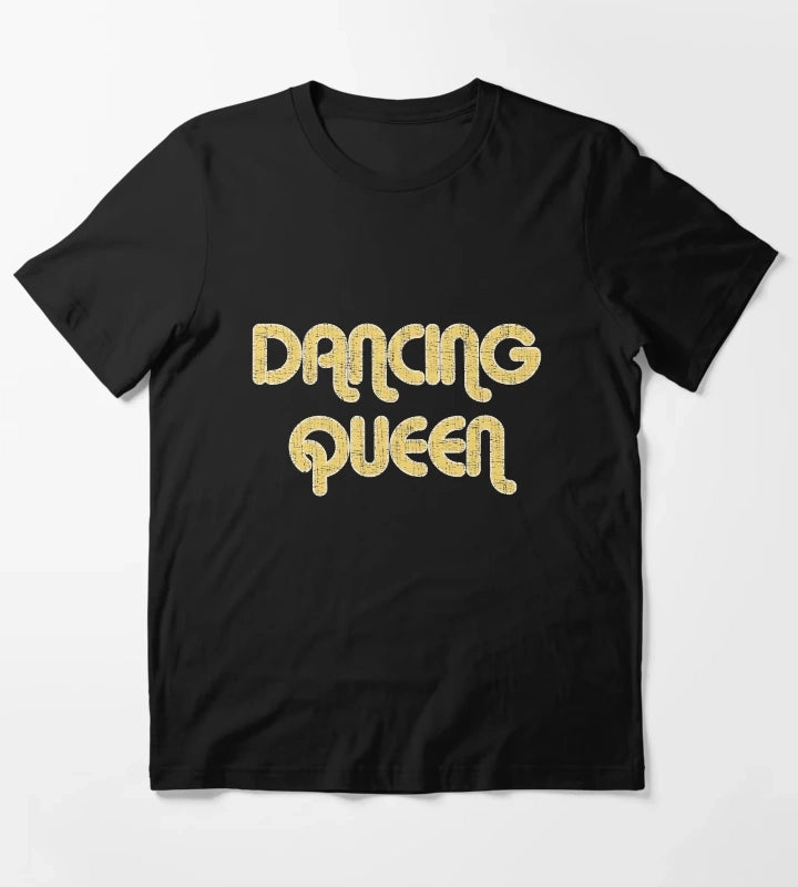 DANCING QUEEN Vintage Large Print 1970s T-Shirt