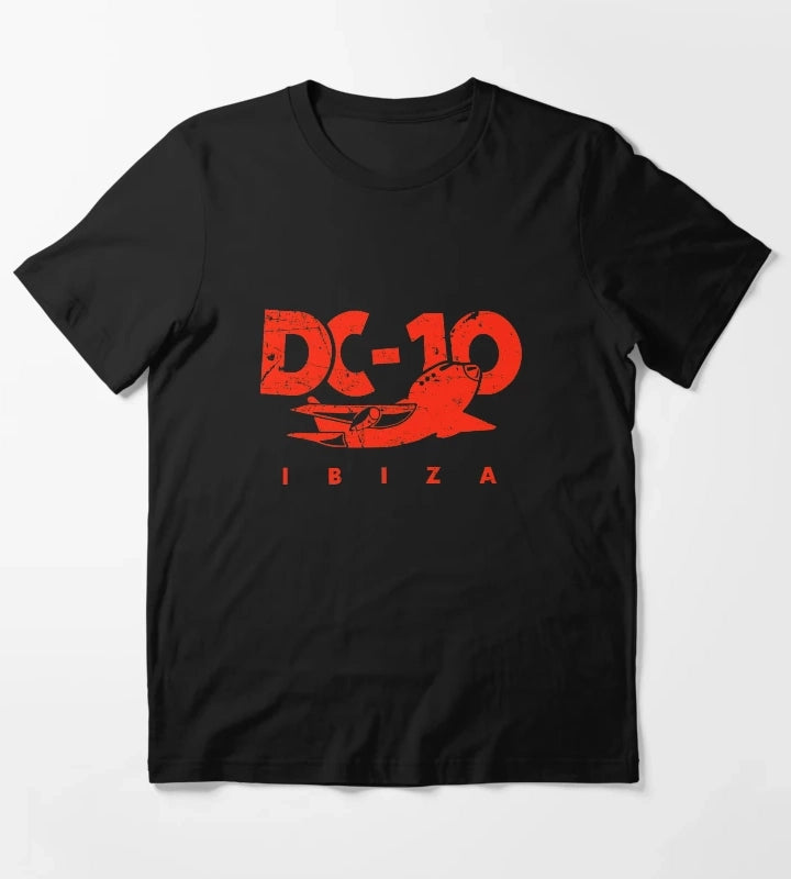 DC10 Bar Club IBIZA vintage red MODEL Club legend by La French Touch original HD DESIGN T-Shirt