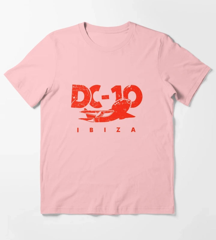 DC10 Bar Club IBIZA vintage red MODEL Club legend by La French Touch original HD DESIGN T-Shirt Dark Grey