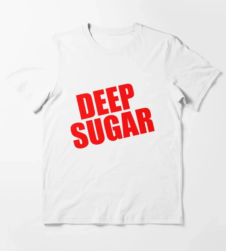 DEEP SUAGR RED T-Shirt White