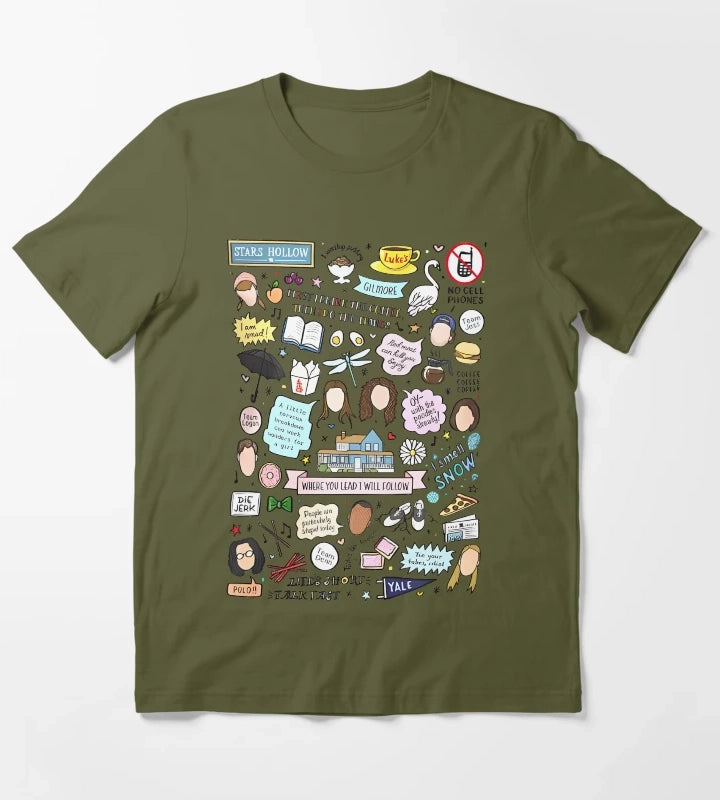 DETAILS T-Shirt Olive Green