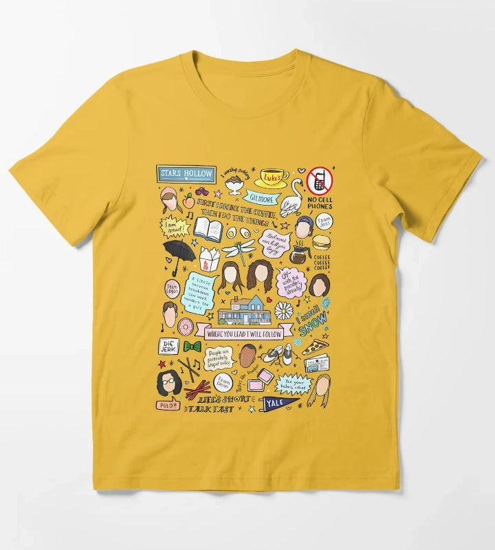 DETAILS T-Shirt Yellow