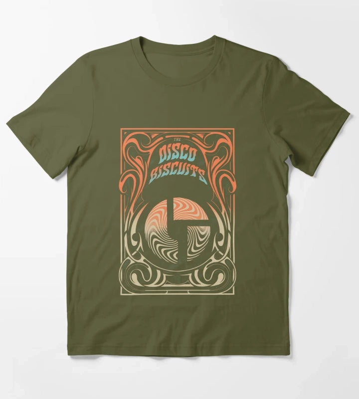 DISCO BISCUITS BAND T-Shirt Olive Green