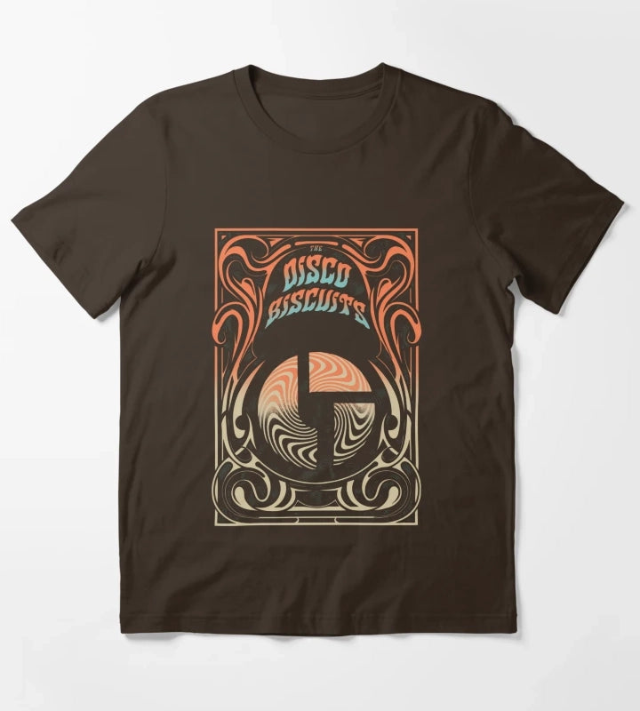 DISCO BISCUITS BAND T-Shirt Brown