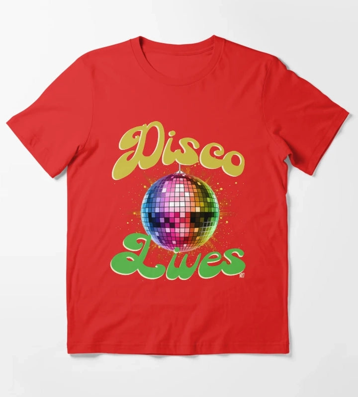 DISCO LIVES T-Shirt Red