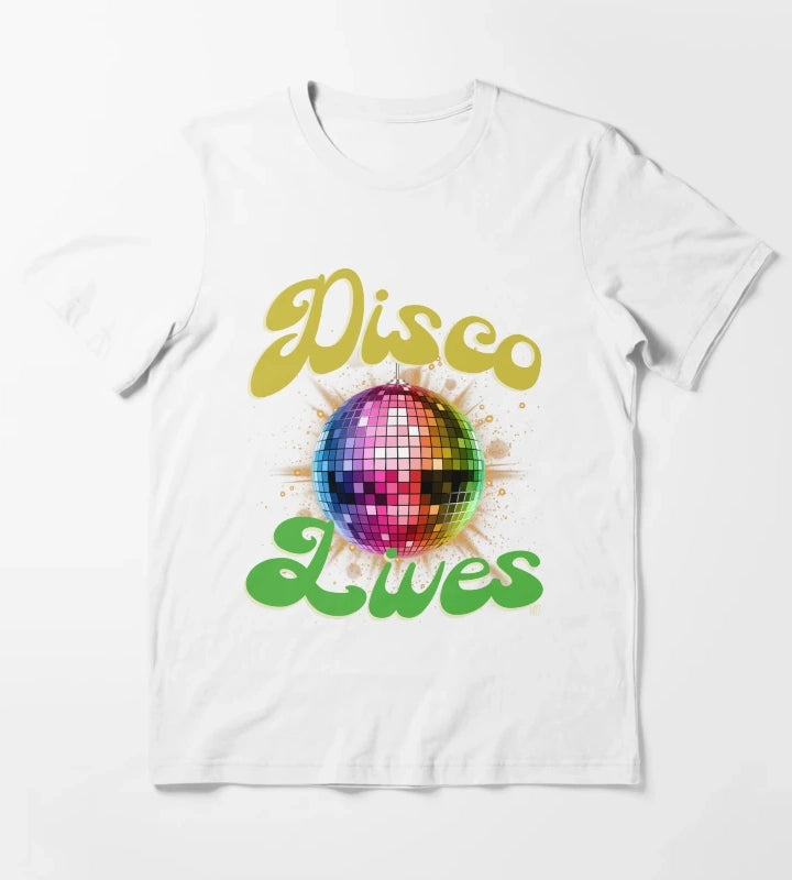 DISCO LIVES T-Shirt White