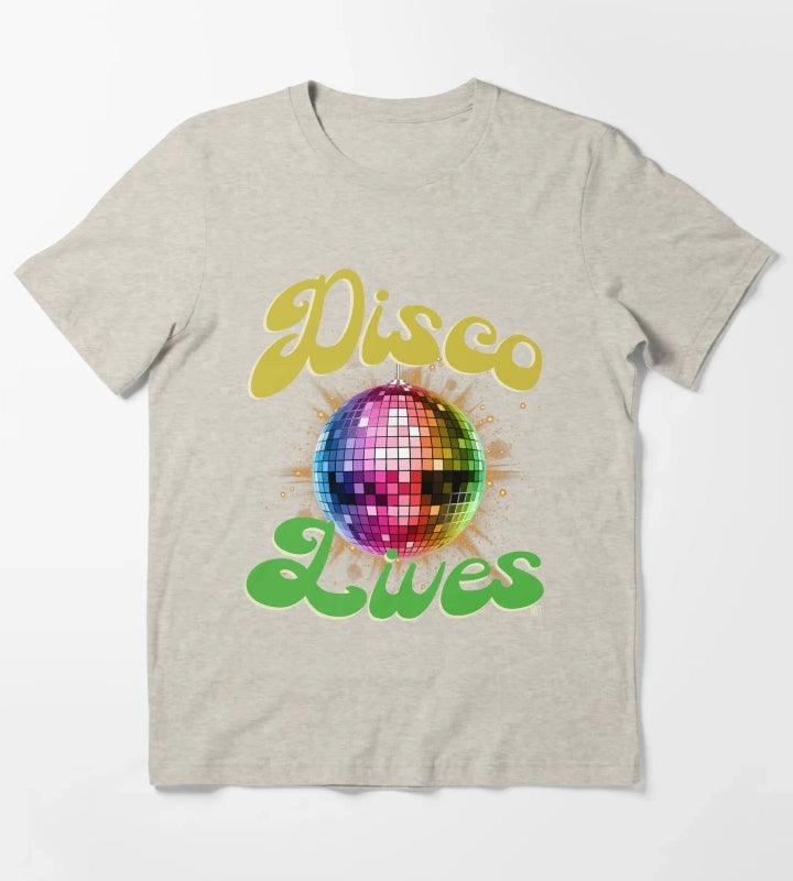 DISCO LIVES T-Shirt Cream