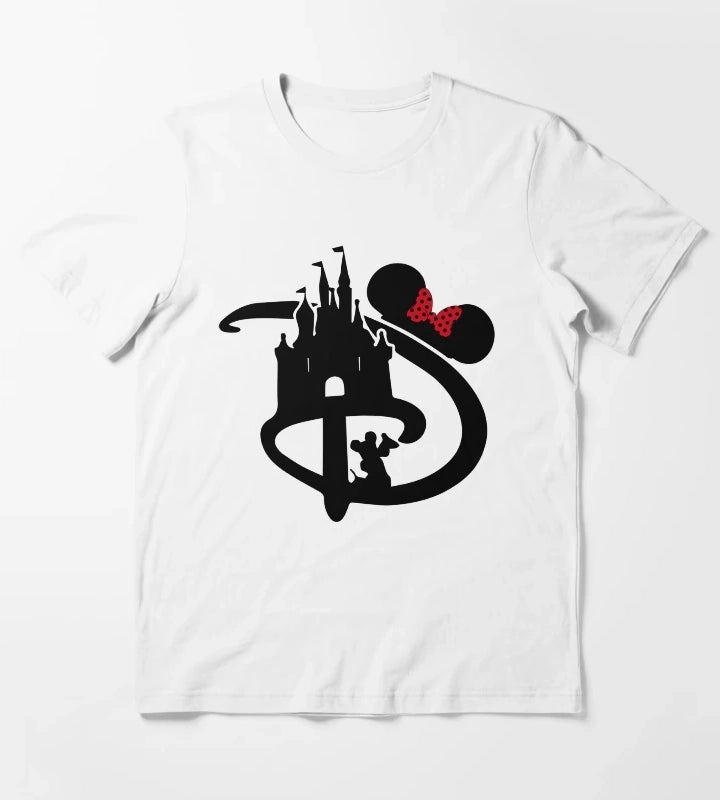 D Castle Pocket Minnie T-Shirt White