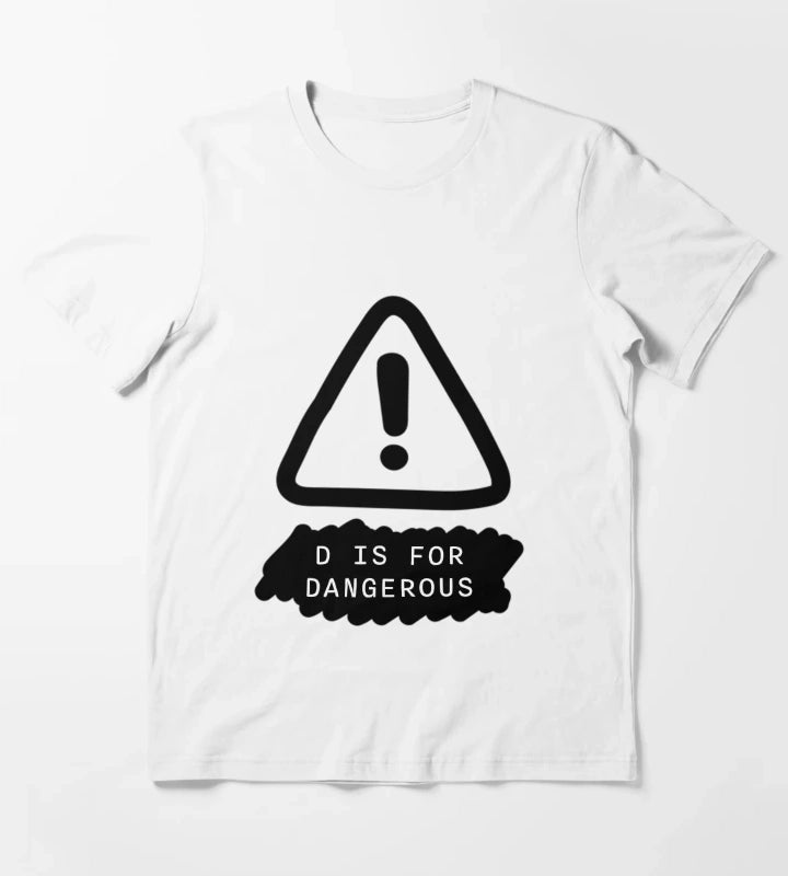 D Is For Dangerous Arctic Monkeys T-Shirt White