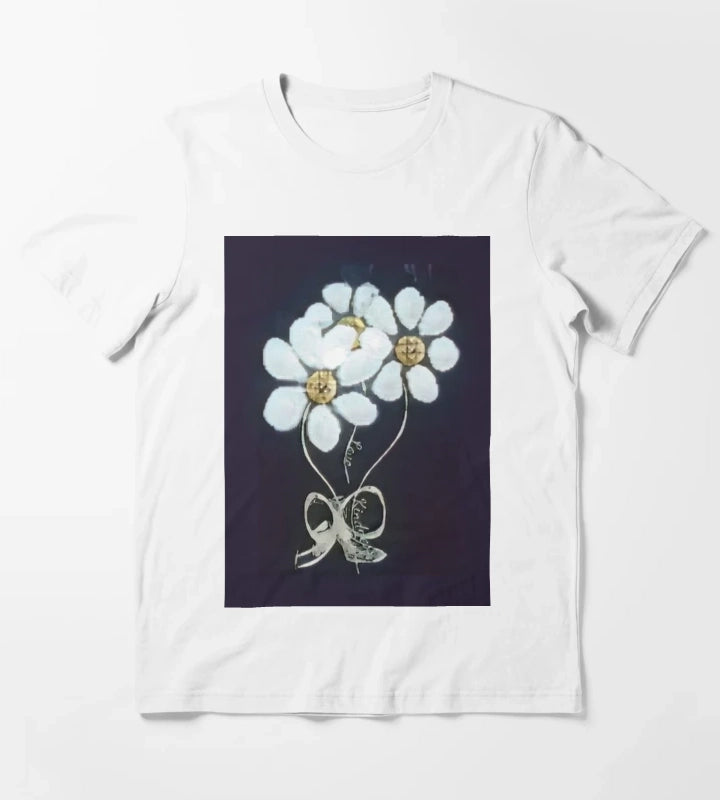 Daisies Love Kindness T-Shirt White