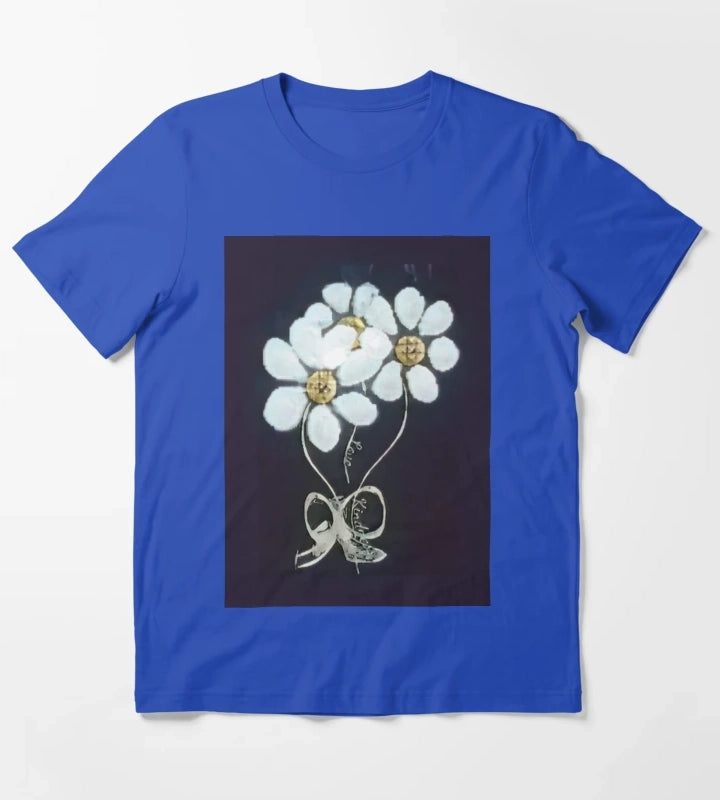 Daisies Love Kindness T-Shirt Blue