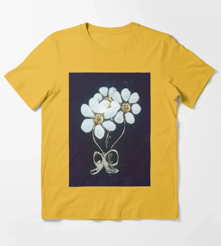 Daisies Love Kindness T-Shirt Yellow