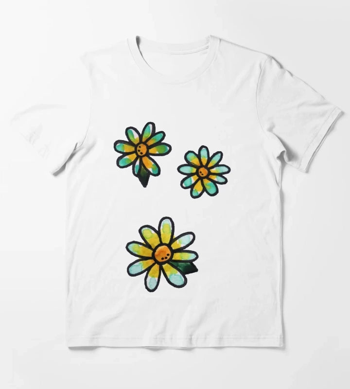 Daisies T-Shirt White