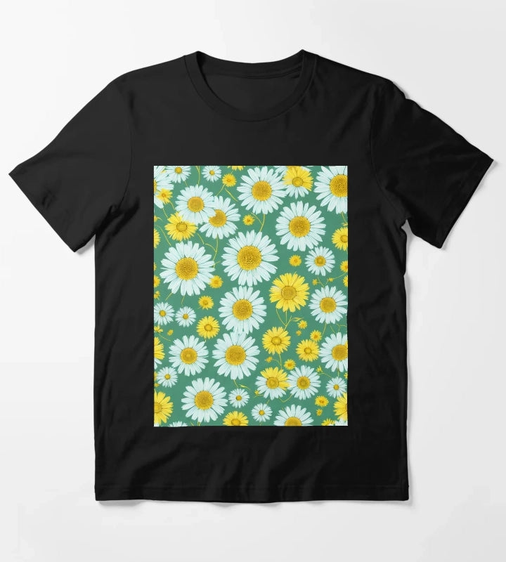 Daisies Yellow and Green Daisies T-Shirt