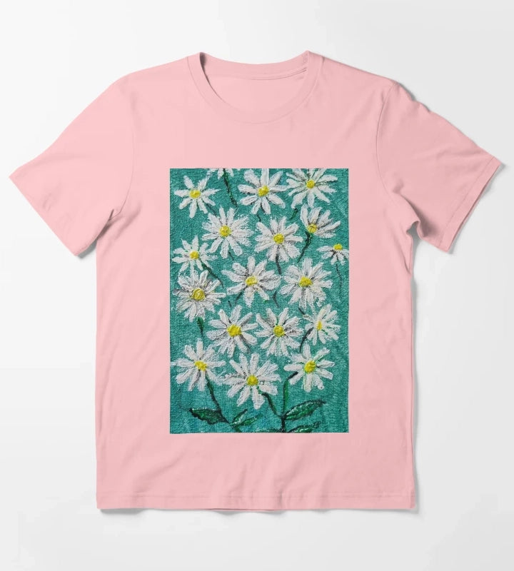 Daisies by Kzacreative T-Shirt Dark Grey