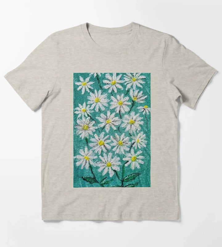 Daisies by Kzacreative T-Shirt Cream