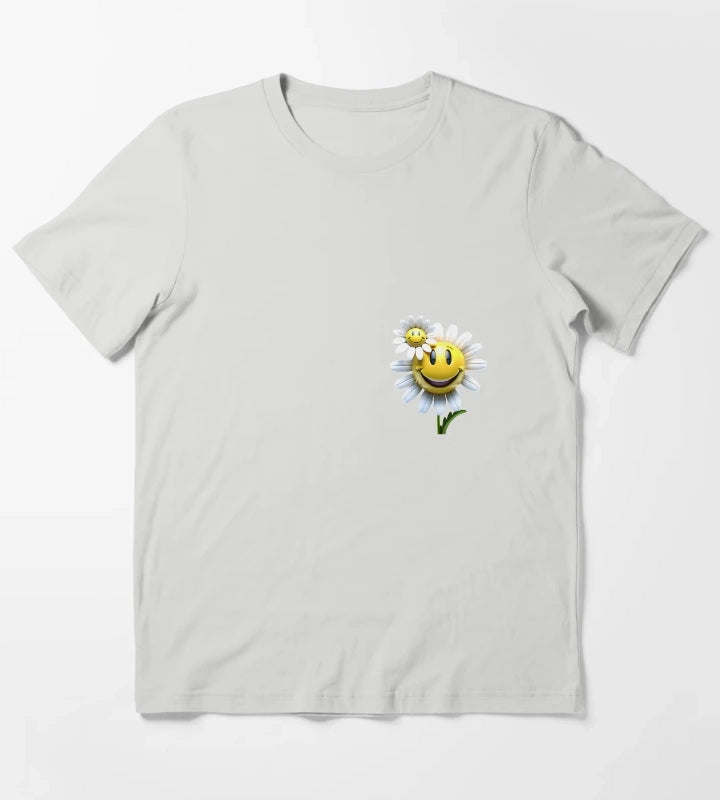 Daisies radiate the summer T-Shirt Light Grey