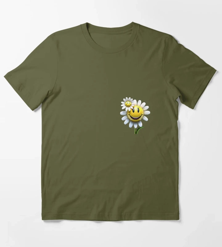 Daisies radiate the summer T-Shirt Olive Green