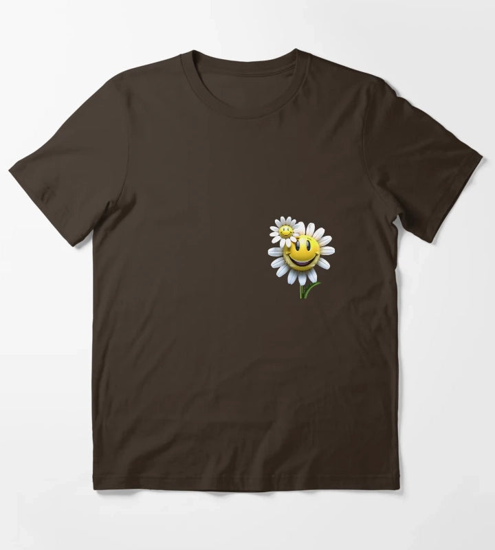 Daisies radiate the summer T-Shirt Brown