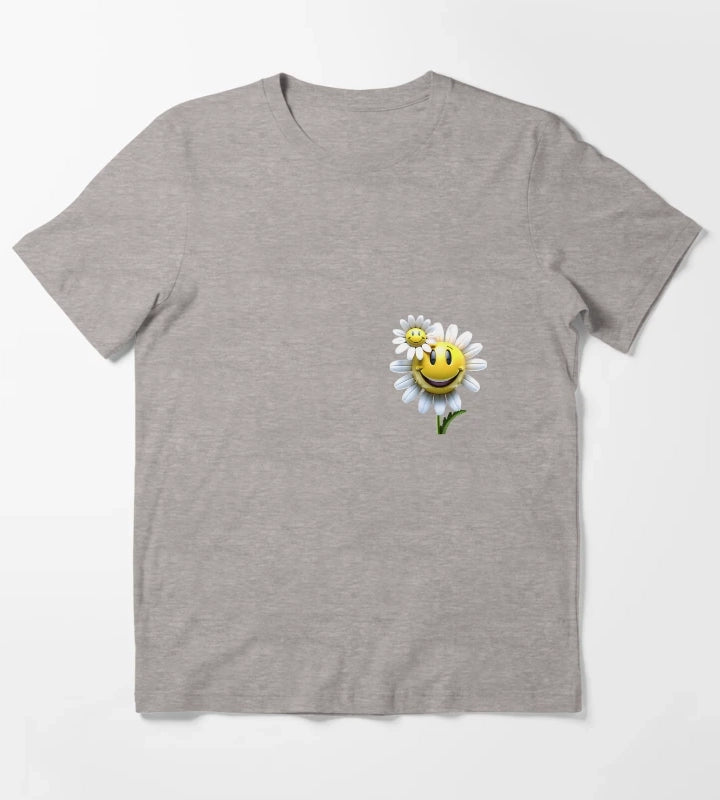 Daisies radiate the summer T-Shirt Heather Grey