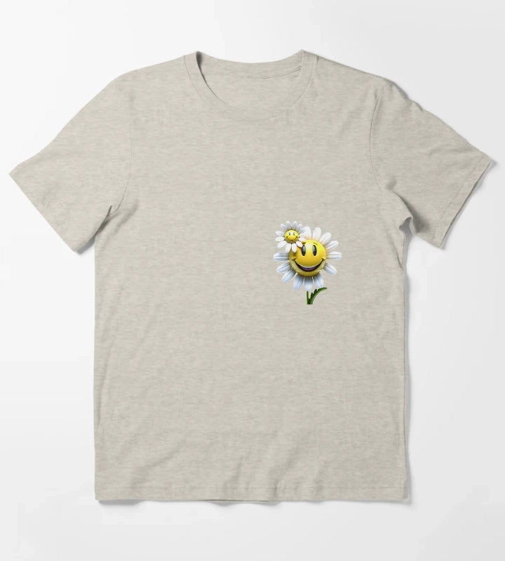 Daisies radiate the summer T-Shirt Cream