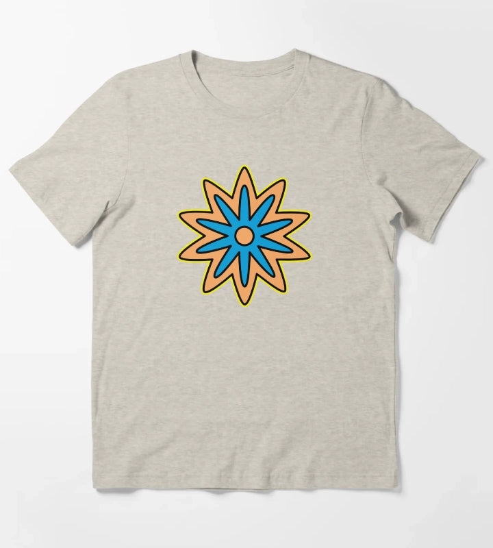 Daisy Age Cartoon Flower alt version T-Shirt Cream
