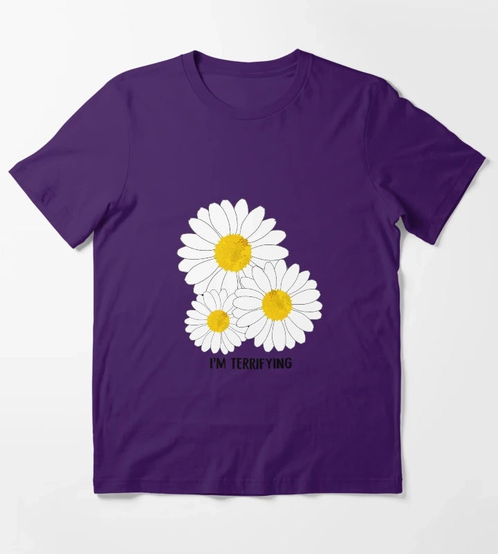 Daisy Ashnikko Im terrifying T-Shirt Purple