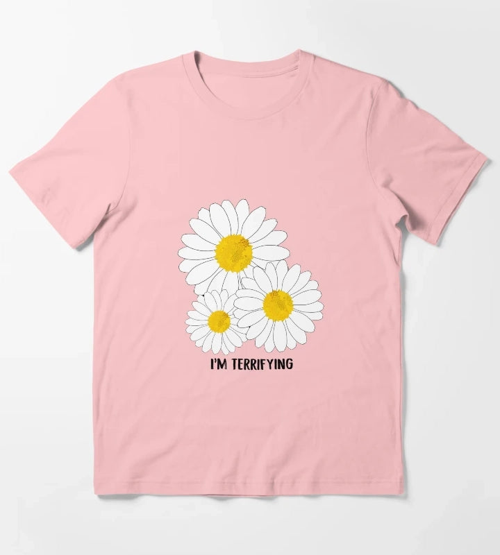Daisy Ashnikko Im terrifying T-Shirt Dark Grey