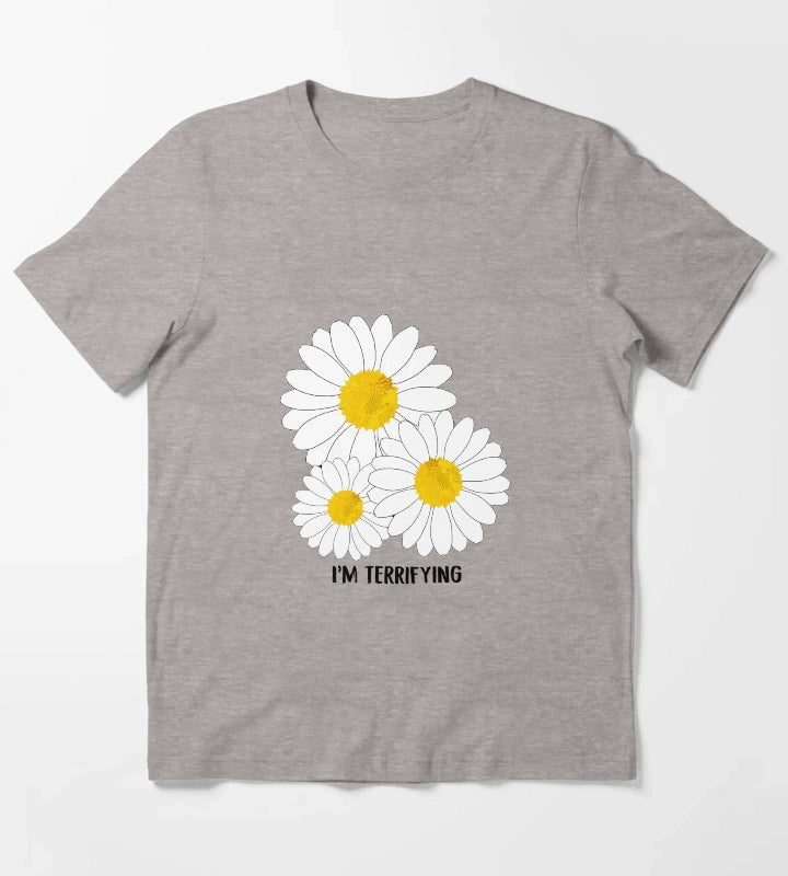 Daisy Ashnikko Im terrifying T-Shirt Heather Grey