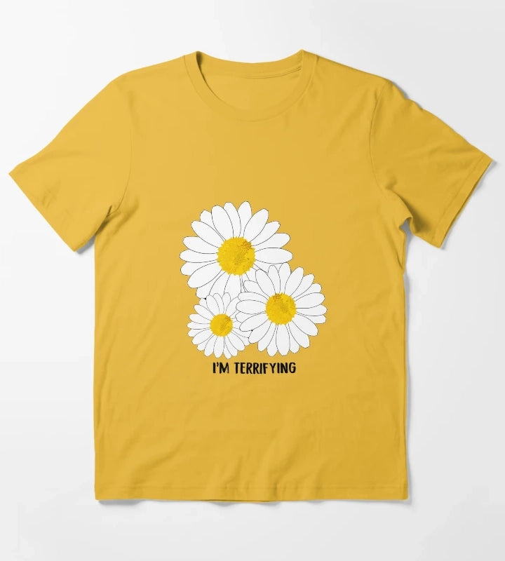 Daisy Ashnikko Im terrifying T-Shirt Yellow
