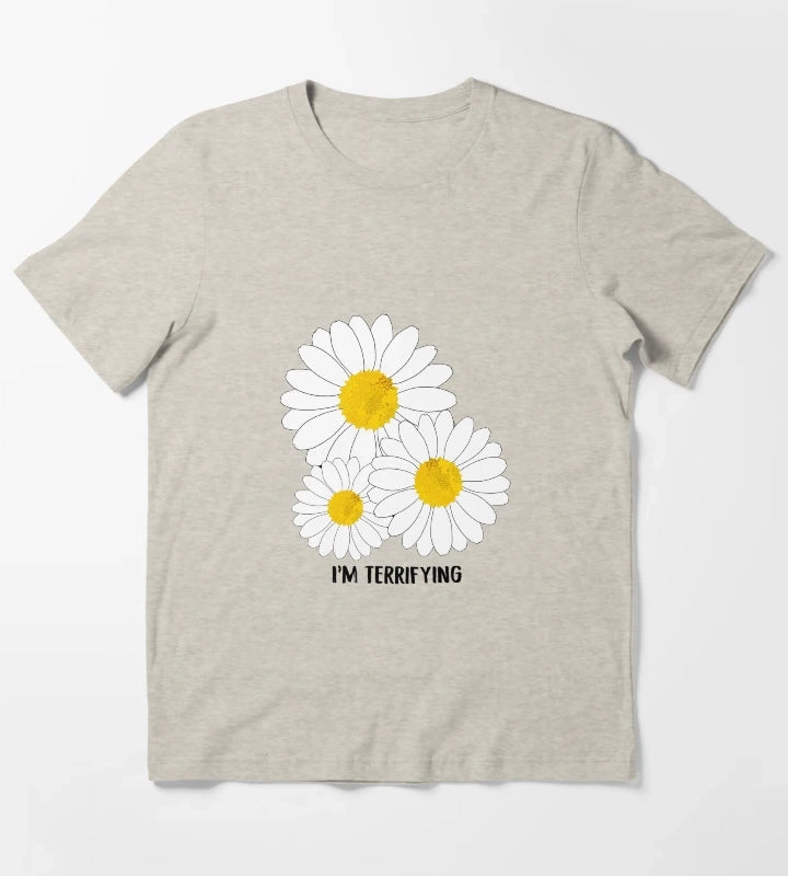 Daisy Ashnikko Im terrifying T-Shirt Cream