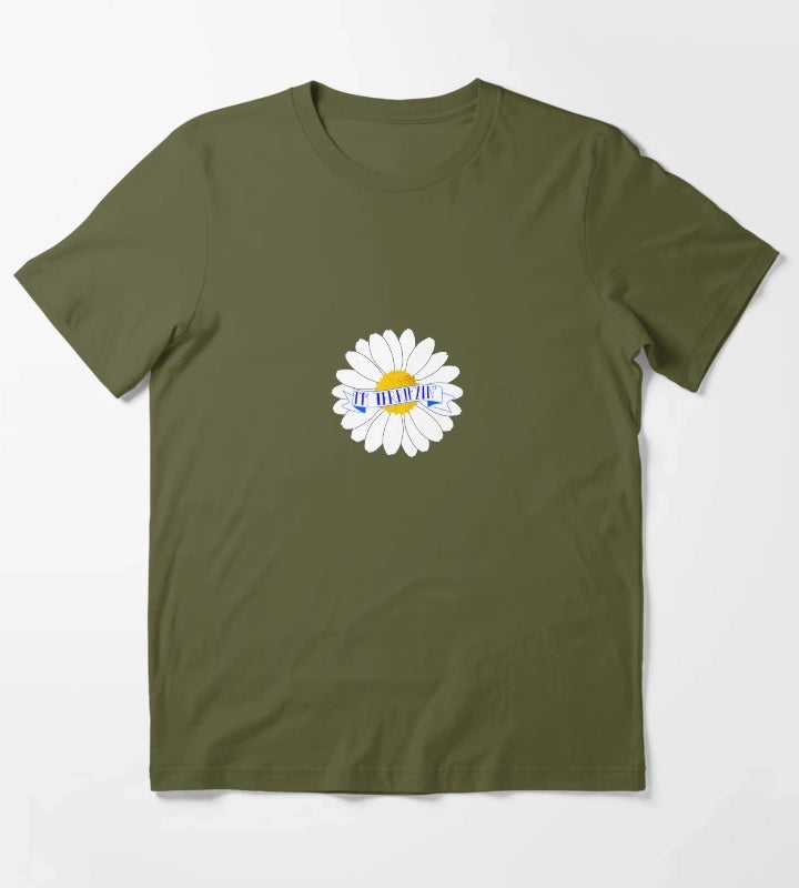 Daisy Ashnikko design T-Shirt Olive Green