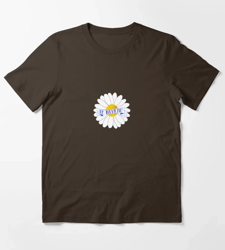 Daisy Ashnikko design T-Shirt Brown