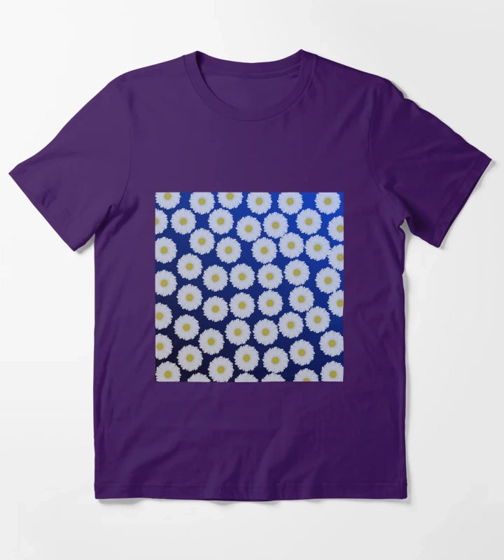Daisy Blue T-Shirt Purple