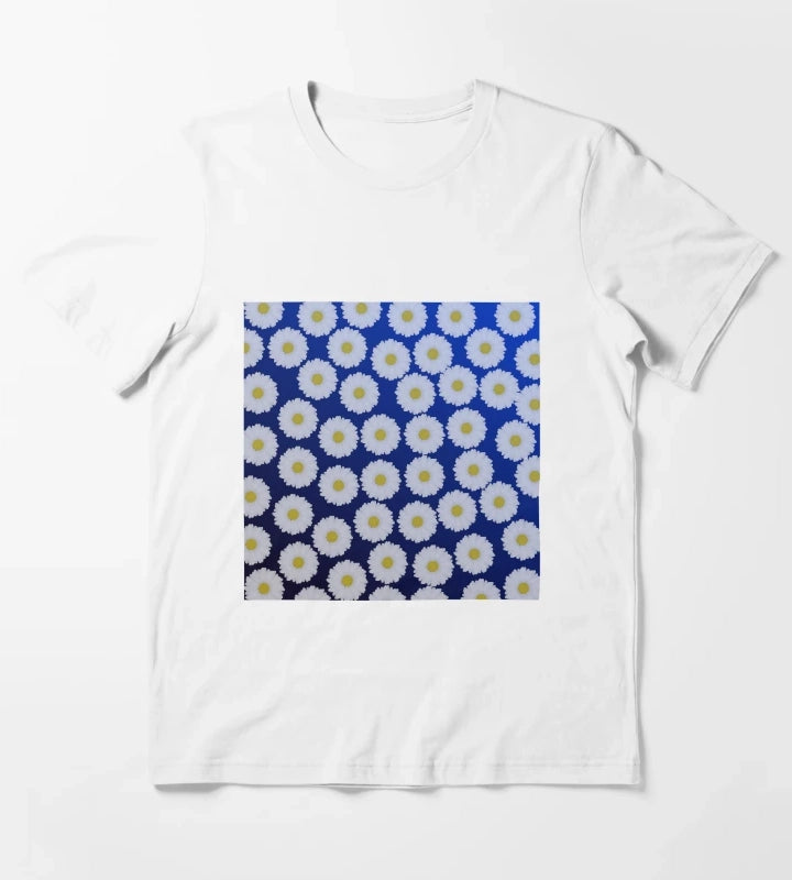 Daisy Blue T-Shirt White
