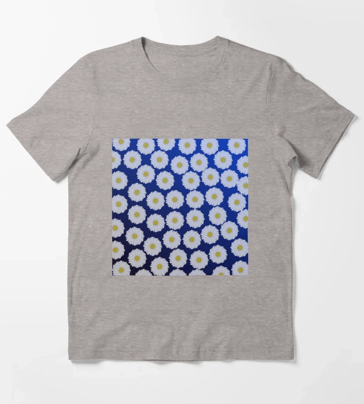 Daisy Blue T-Shirt Heather Grey