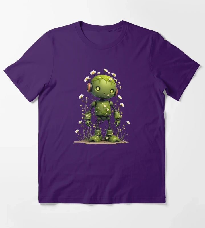 Daisy Bot T-Shirt Purple
