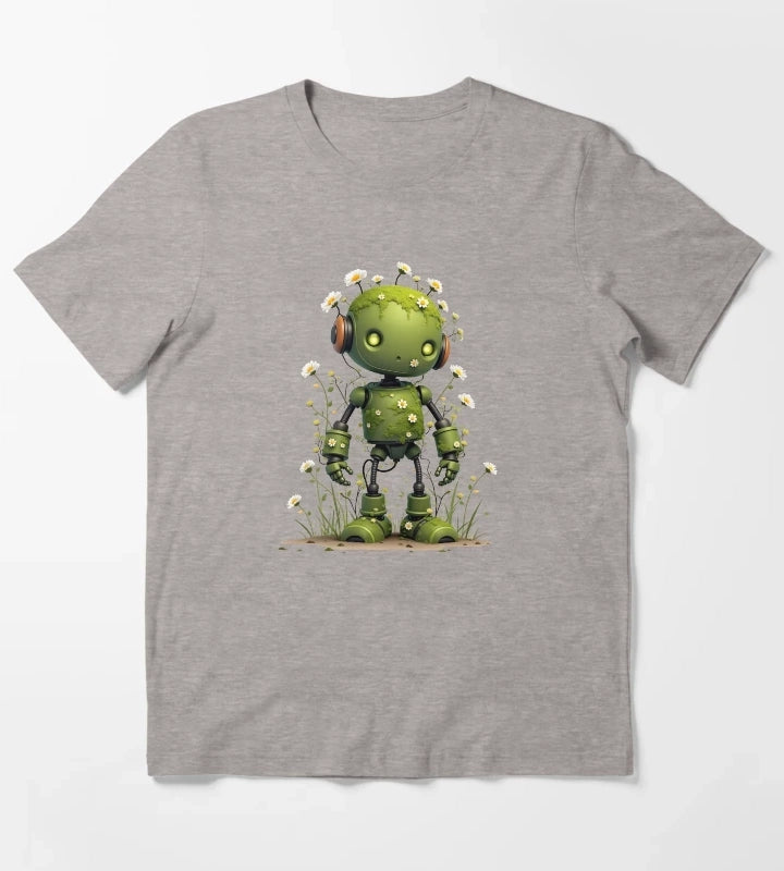 Daisy Bot T-Shirt Heather Grey