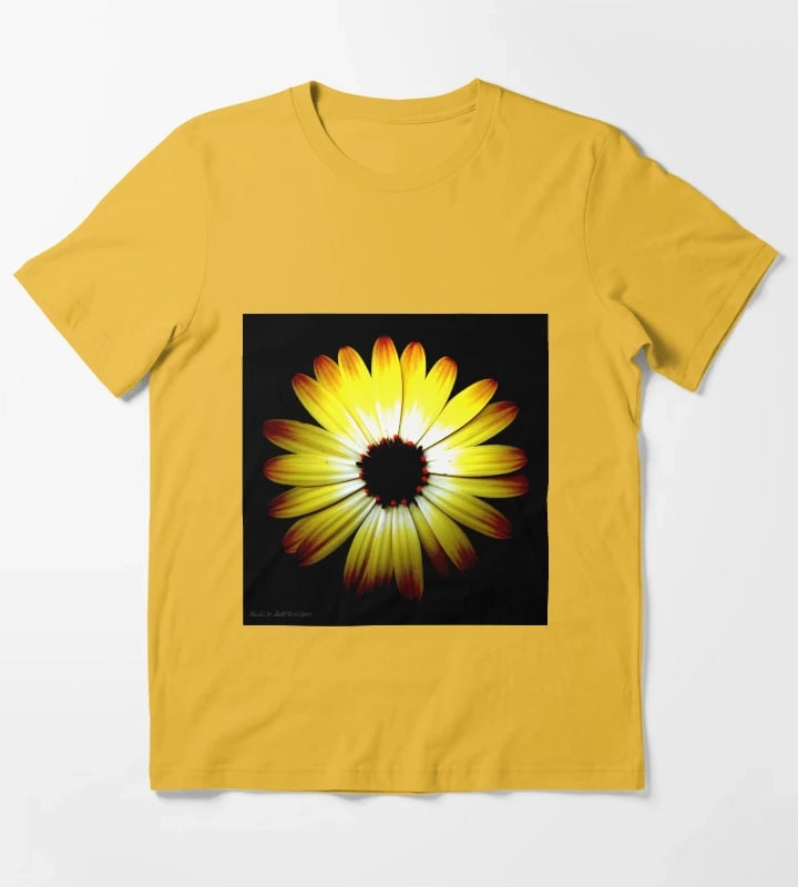 Daisy Bright Yellow T-Shirt Yellow
