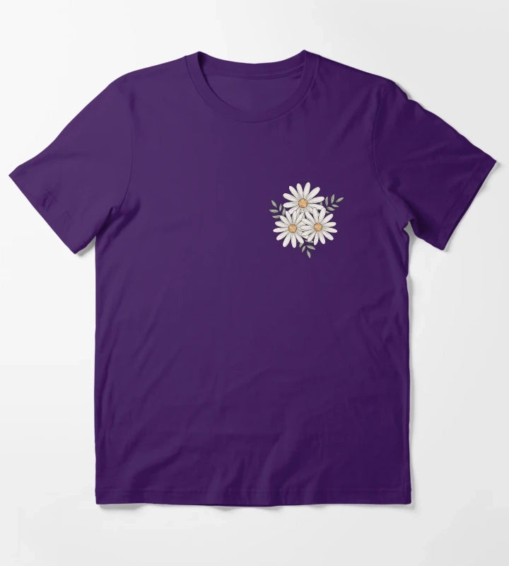 Daisy Bundle T-Shirt Purple