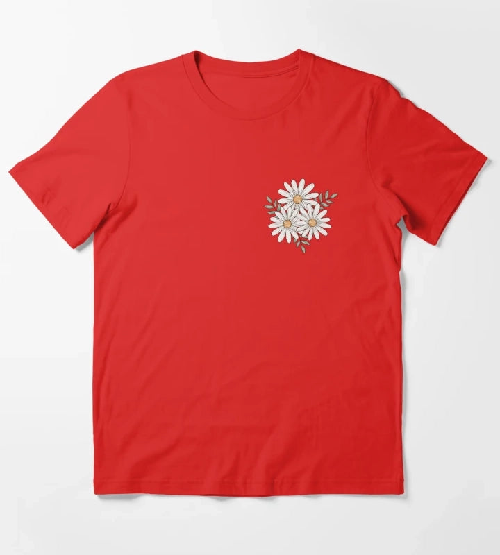 Daisy Bundle T-Shirt Red