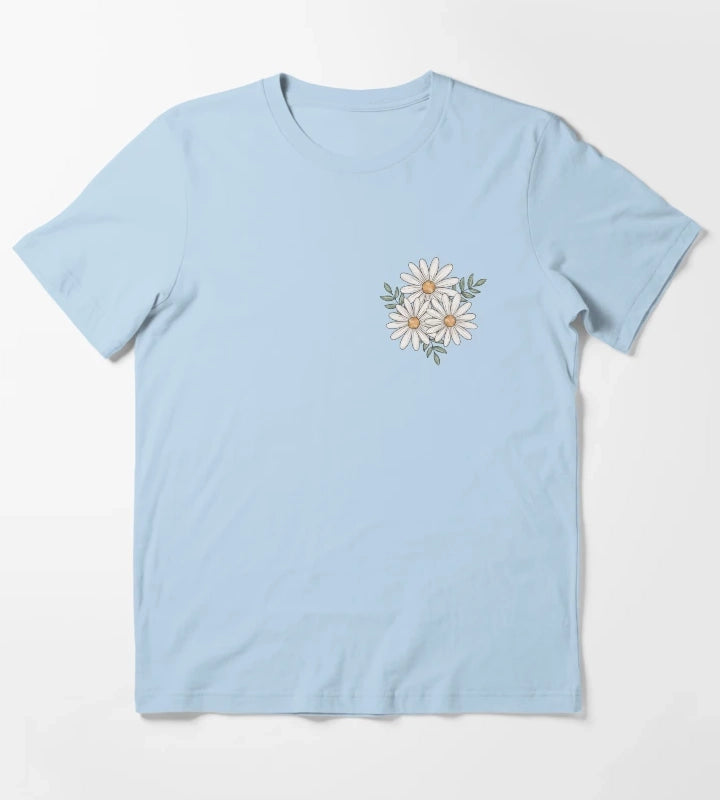 Daisy Bundle T-Shirt Sky Blue