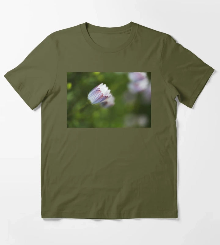 Daisy Cape Unfolding Dreams T-Shirt Olive Green
