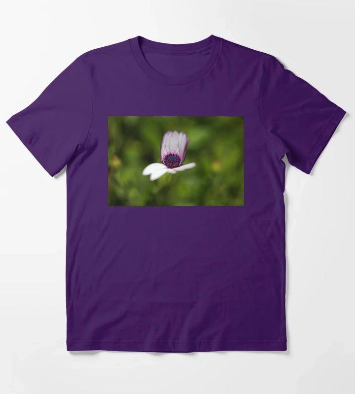 Daisy Cape Unfolding Still T-Shirt Purple